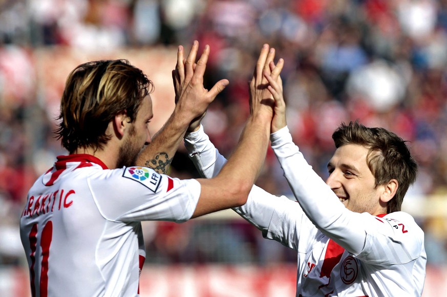 Rakitic und Marko Marin.