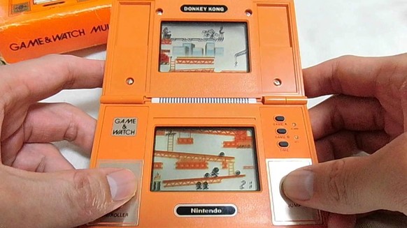 Das Multiscreen-Donkey-Kong von Nintendo.