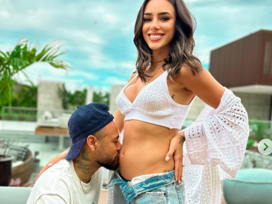 Neymar mit Freundin Bruna Biancardi