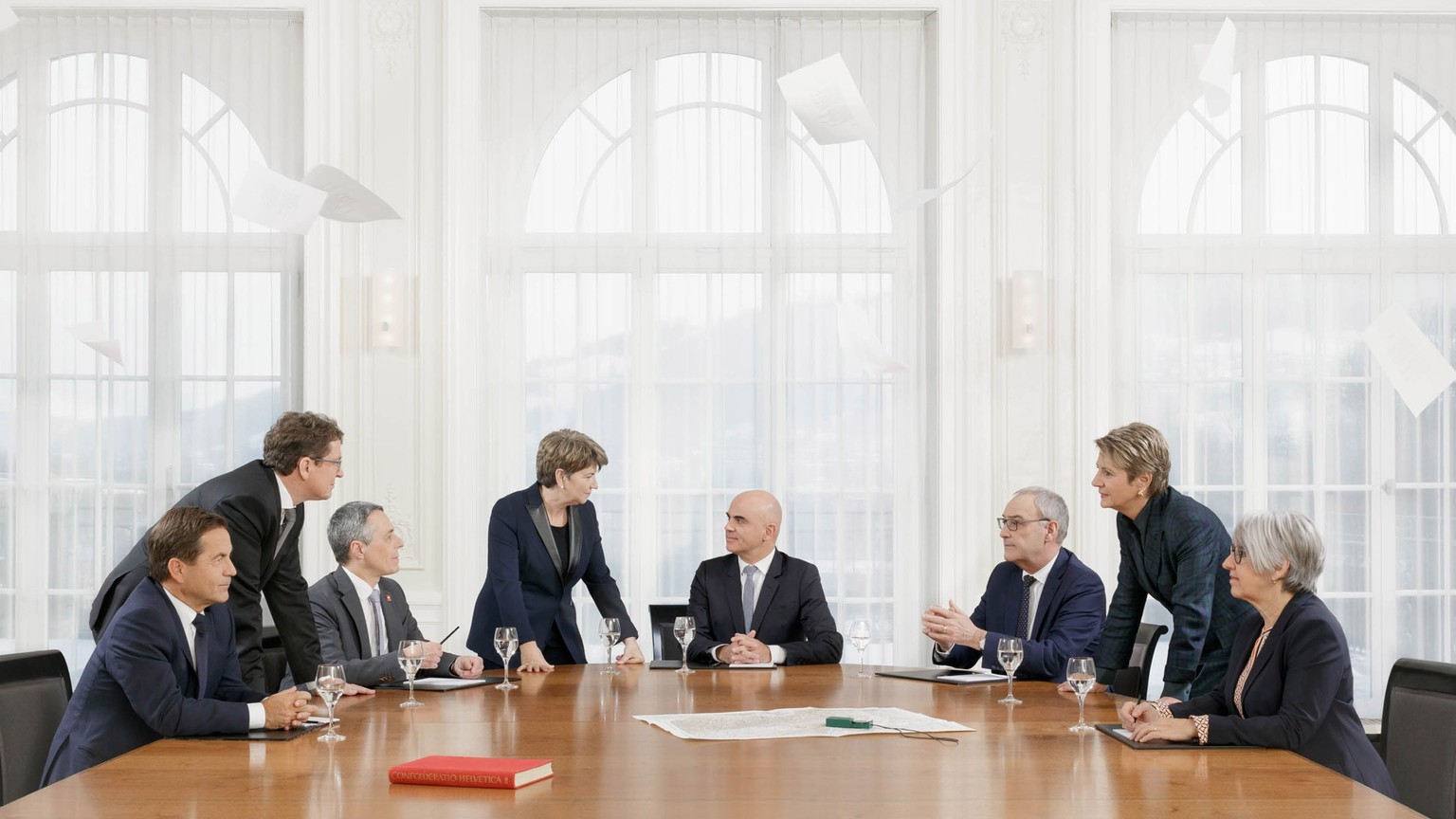 Das Bundesratsfoto des Jahres 2023.