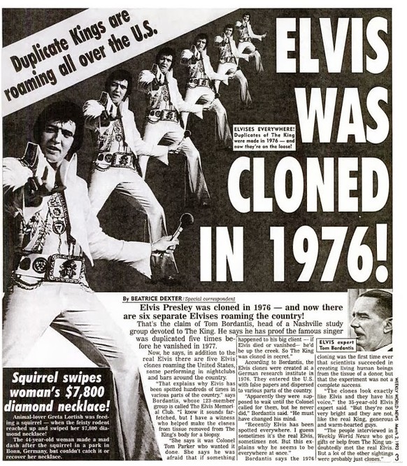 elvis presley fake news conspiracy verschwörung http://shewasabird.blogspot.ch/2013/12/elvis-is-alive-weekly-world-news-elvis.html