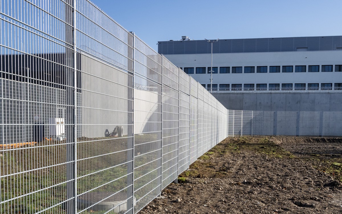 Der Erweiterungsbau Baesslergut II in Basel am Donnerstag, 18. Dezember 2019. Der Kanton Basel-Stadt hat mit dem Neubau 78 Plaetze fuer Strafvollzug-Inhaftierte geschaffen. (KEYSTONE/Georgios Kefalas)