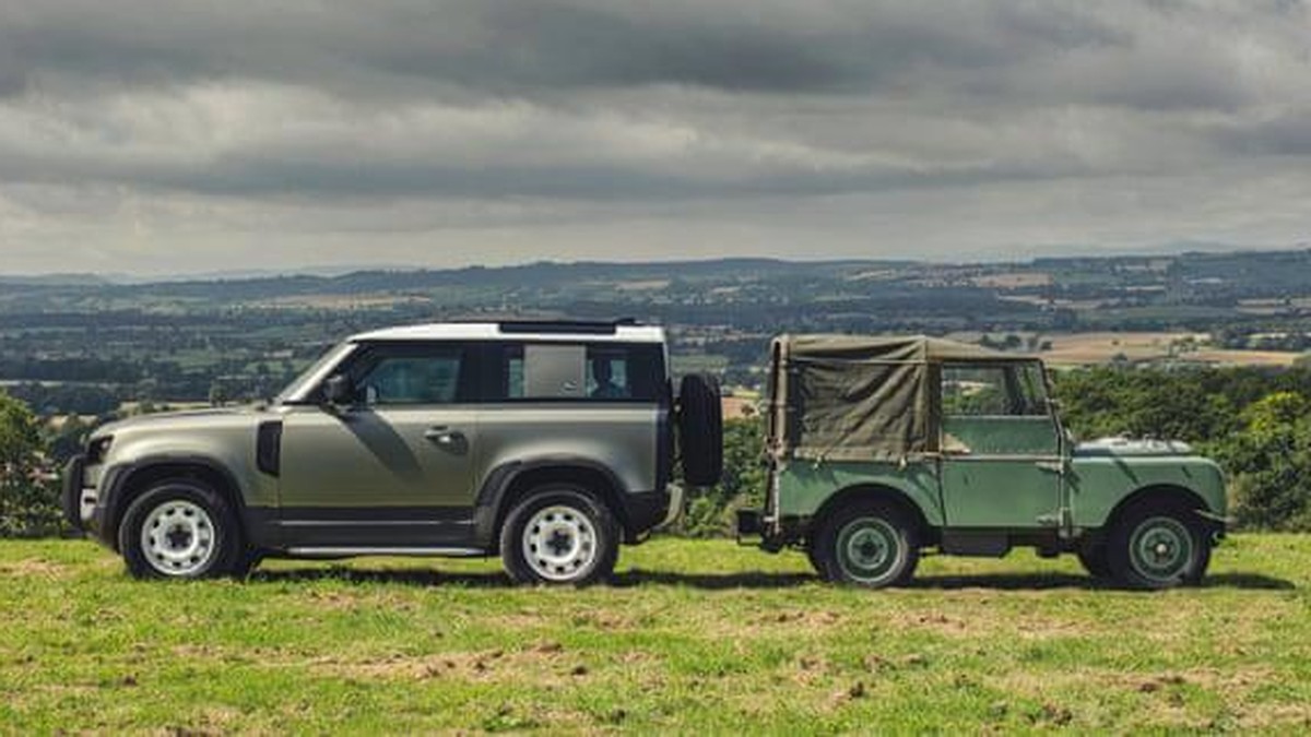 Land Rover Defender 2020 alter Land Rover retro 4x4 offroader auto