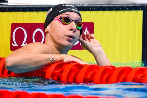 di LIDDO Elena ITA 50m Butterfly Women Heats Swimming FINA 19th World Championships Budapest 2022 Budapest, Duna Arena 23/06/22 Photo Giorgio Scala / Deepbluemedia / Insidefoto GiorgioXScala