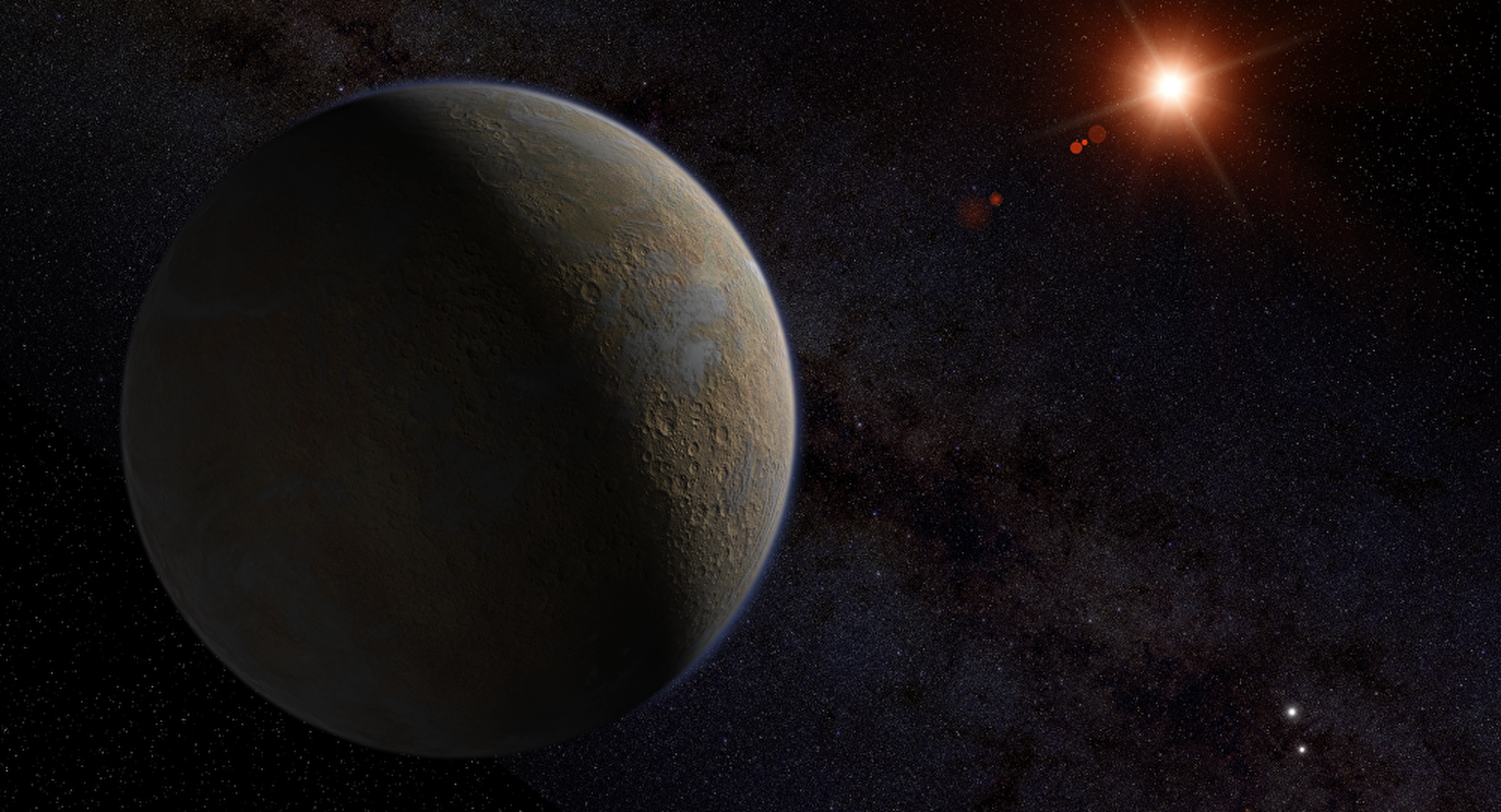 Proxima b, der erdnächste Exoplanet, wurde im August 2016 nachgewiesen.&nbsp;