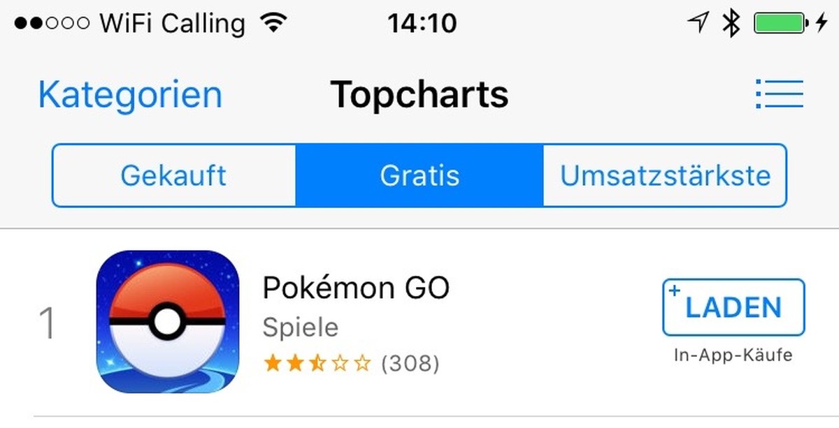 Die Nummer 1 bei den Gratis-Apps...