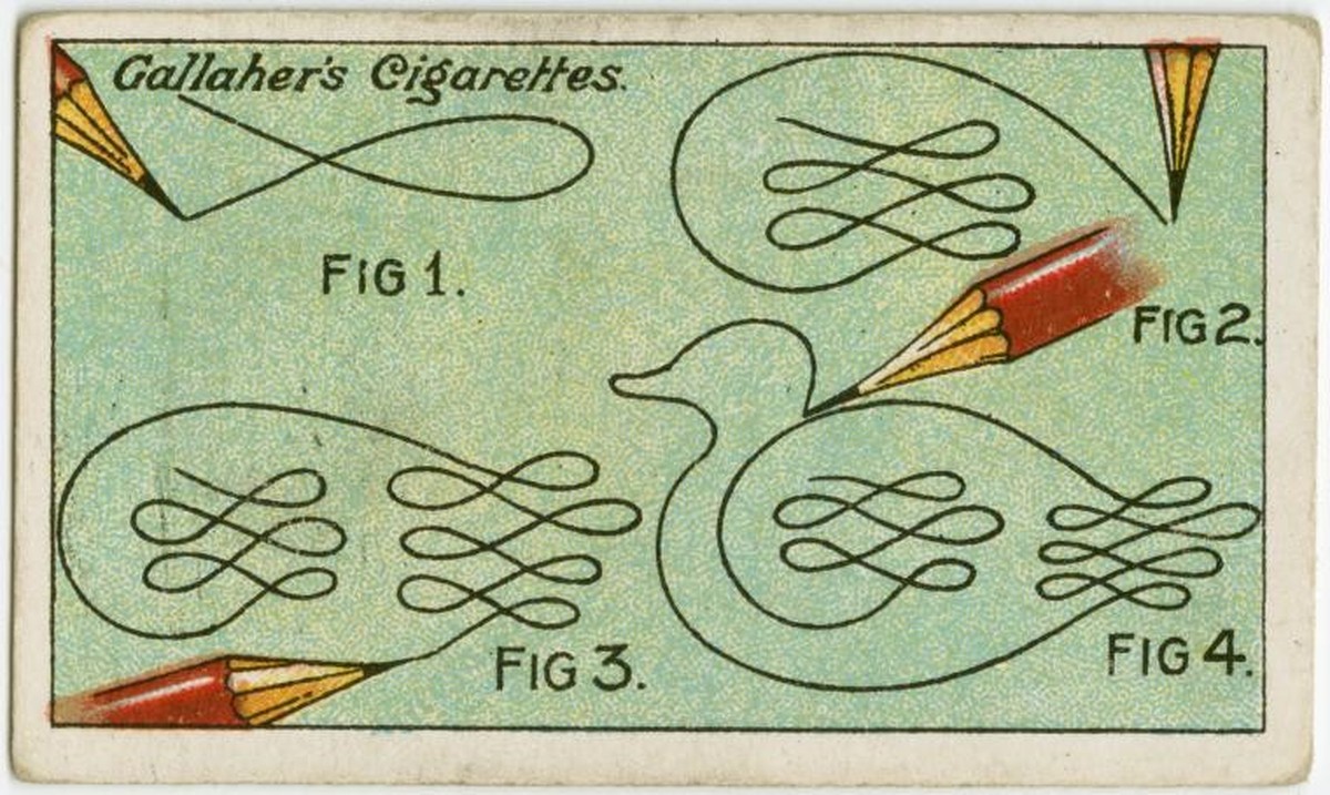 Gallaher-Lifehacks: Wie man eine Ente in einem Strich zeichnet
https://digitalcollections.nypl.org/items/510d47e4-7a9b-a3d9-e040-e00a18064a99