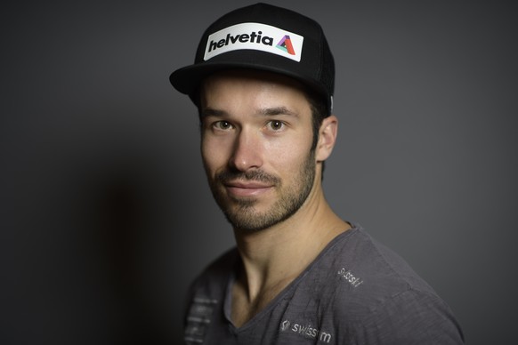 Gilles Roulin of Switzerland is pictured during a press event of the FIS Alpine Ski World Cup season in Soelden, Austria, on Thursday, October 26, 2017. The Alpine Skiing World Cup season 2017/2018 wi ...