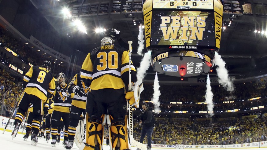 Die Pittsburgh Penguins gewinnen Spiel 5 des Stanley-Cup-Finals gleich mit 6:0&nbsp;