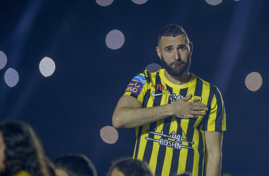 Karim Benzema Official Reception at Al-Ittihad PUBLICATIONxINxGERxSUIxAUTxONLY Copyright: xx