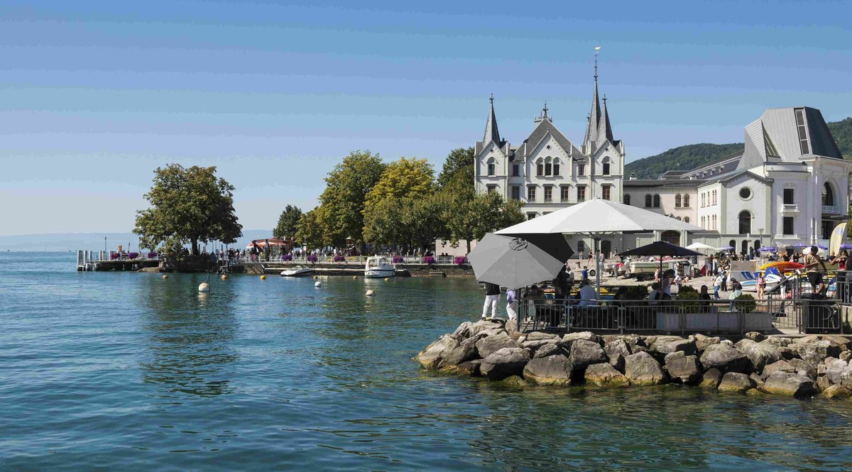 La ville de Vevey est particulièrement mise en valeur par indicateur d’attractivité résidentielle d'UBS cette année.
