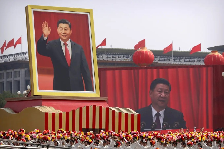 Ein Autokrat lässt sich feiern: Chinas Präsident Xi Jinping
