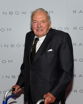 David Rockefeller 2014 in &nbsp;New York.