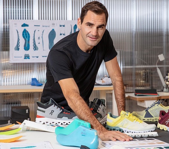 Federer hilft On in Zukunft Schuhe zu designen.
