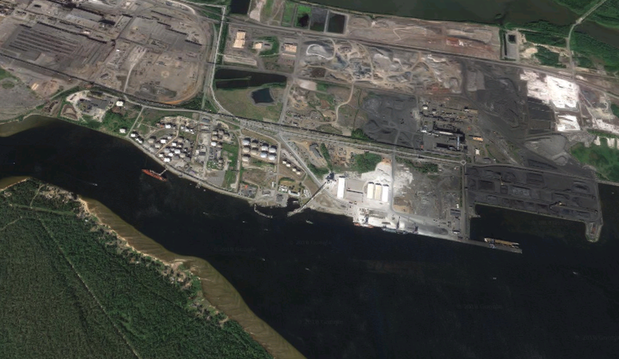 Die immer grösser werdenden Schiffe können den Hafen von Luleå nicht mehr anlaufen.