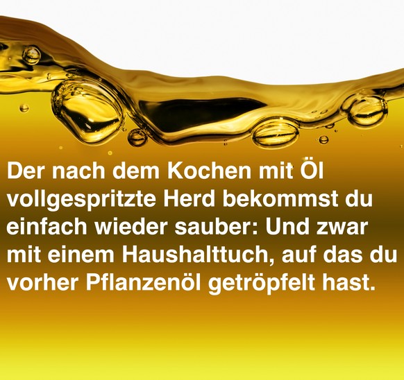 Diesen Trick (mit Fallfehler) können wir irgendwie fast nicht glauben, werden ihn aber heute Abend ausprobieren!