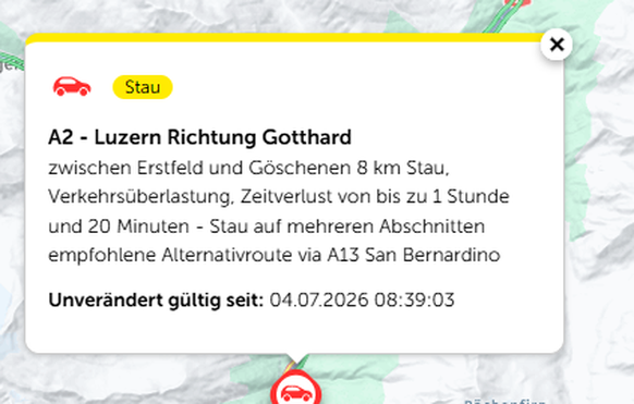 Gotthard Stau 4.7.26