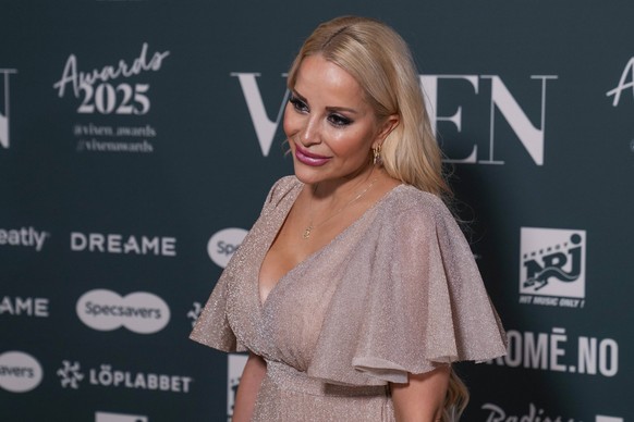 Vixen Awards 2025 Oslo, Norge 20260123. Linni Meister ankommer pa rod loper for utdelingen av Vixen Awards 2025 pa Radisson Blu Plaza Hotel i Oslo fredag. Foto: Fredrik Varfjell / NTB Oslo Norge vwaAq ...
