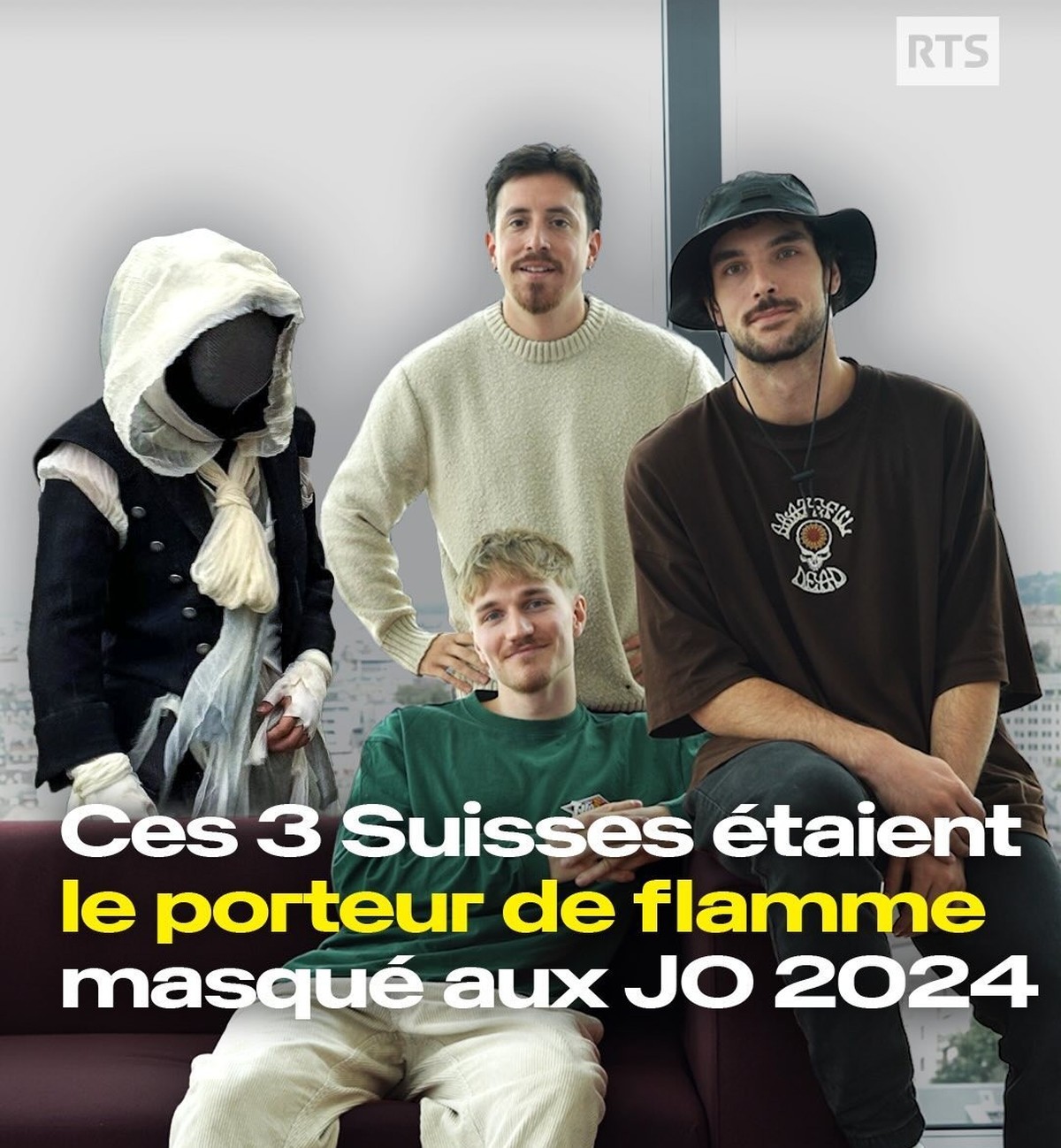 On sait enfin qui se cachait derrière le mystérieux porteur de flamme aux JO de Paris 2024