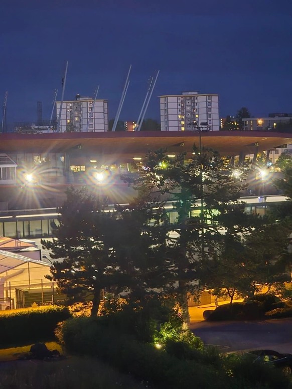 blick auf letzigrund taylor swif konzert 9.7.2024