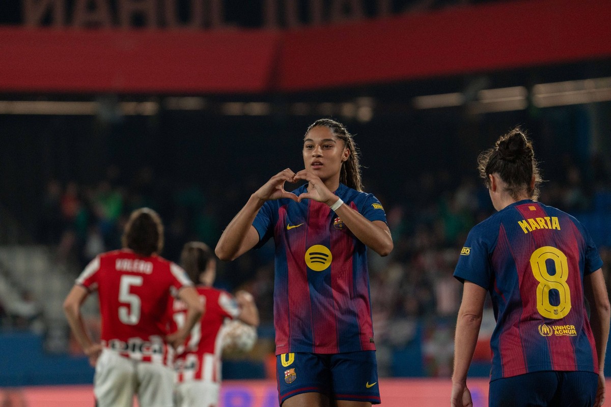 March 30, 2026, Madrid, Madrid, Spain: SYDNEY SCHERTENLEIB of FC Barcelona, Barca Femenino in action during the Spanish Women League, Liga F, football match played between REAL MADRID 0 Vs FC BARCELON ...