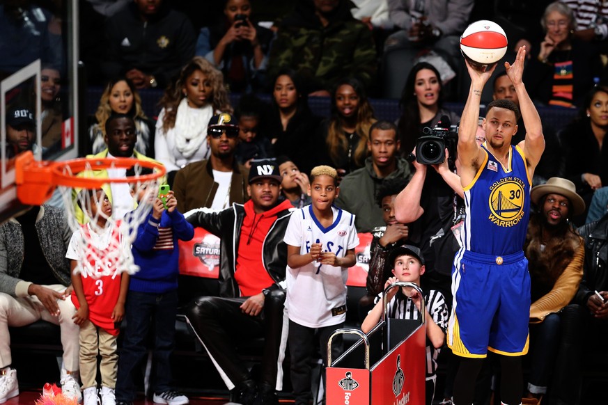 Nicht zu stoppen: Stephen Curry.