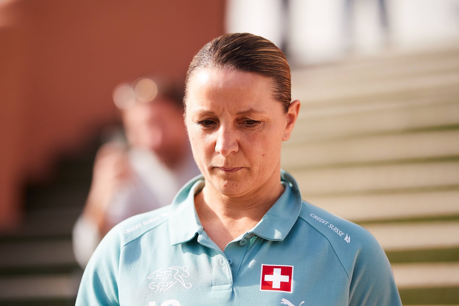 21.02.2023, Marbella, Marbella Football Center, Friendly Match: Switzerland - Poland, Ana-Maria Crnogorcevic, Geraldine Reuteler Fran Santiago / SPP-JP PUBLICATIONxNOTxINxBRAxMEX Copyright: xFranxSant ...