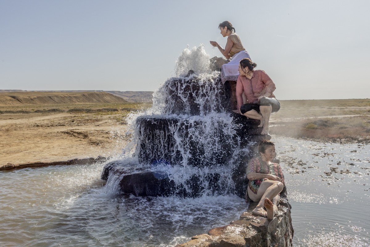 This image provided by World Press Photo is part of a series titled Battered Waters which won the World Press Photo Long Term Projects award by photographer Anush Babajanyan, VII Photo for National Ge ...