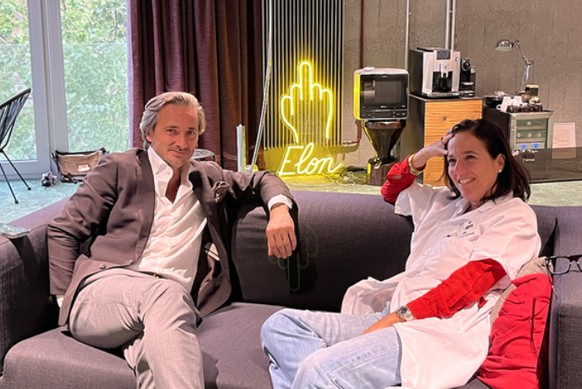 Grégoire Courtine, Jocelyne Bloch und eine kleine Überraschung für Elon Musk.