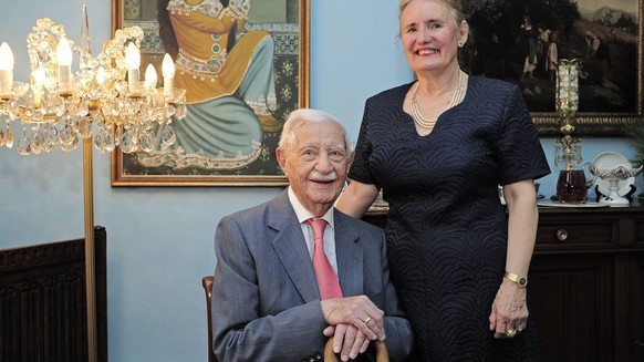 Djafar Behbahanian mit Frau Doris. Bild: Kenneth Nars bz