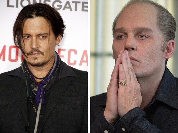 Johnny Depp als James Whitey Bulger in «Black Mass» (2015)