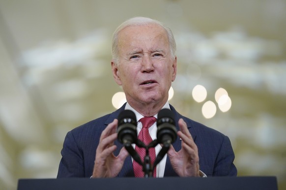 FILE - President Joe Biden speaks in the East Room of the White House ahead of the holidays on Dec. 22, 2022, in Washington. Biden?s administration on Friday, Dec. 30, announced a finalized rule for f ...