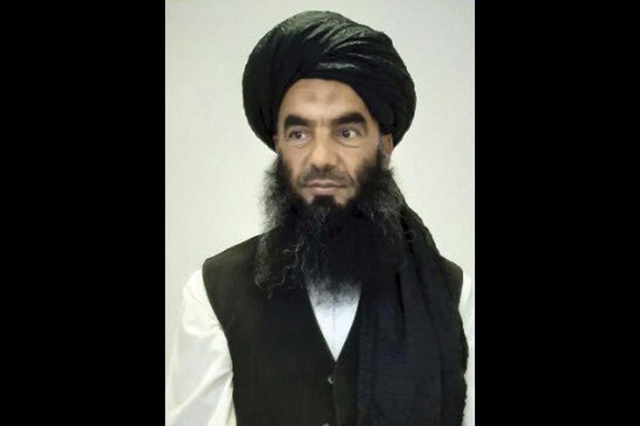 This undated photo released by the Taliban Ministry of Interior on Sunday, February 11, 2024, shows Afghan prisoner Abdul Zahir Saber.  Two Afghan prisoners who spent more than thirteen years in American custody...