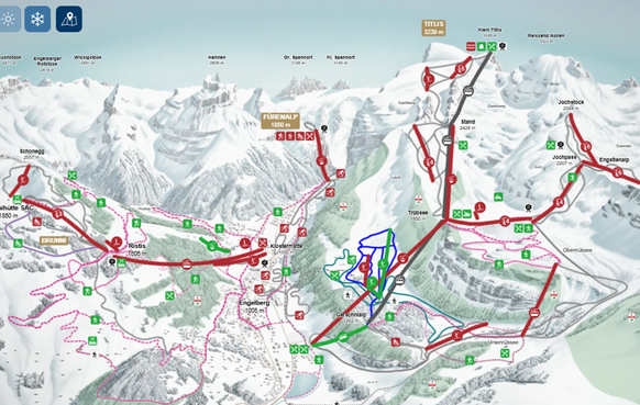 Am Mittwochmittag wurden alle Anlagen oberhalb der Gerschnialp geschlossen.