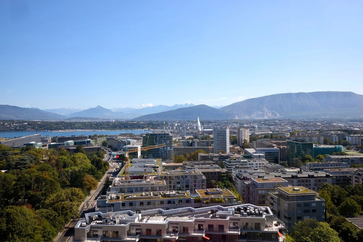La vue depuis la «Residence Suite», où Joe Biden a séjourné en 2021.