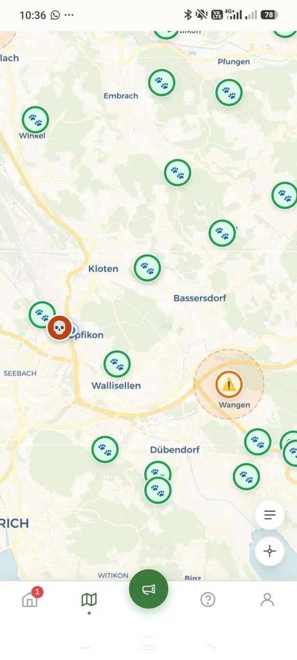 Schorsch app Schiessstände