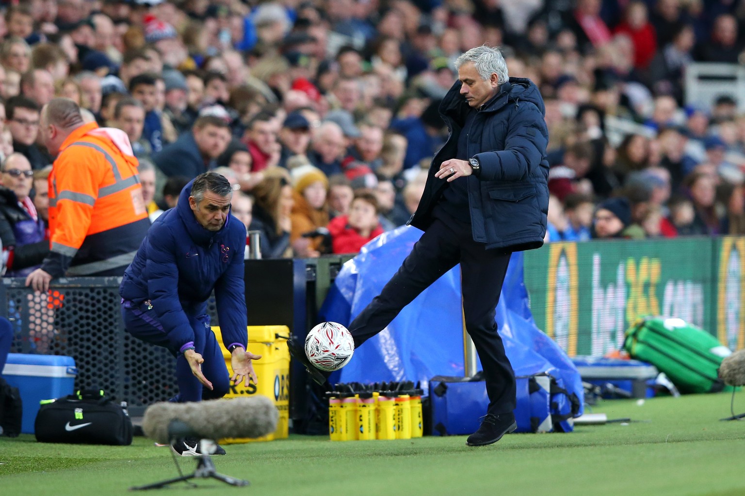 Mourinho kann es auch mit dem «Strandball».