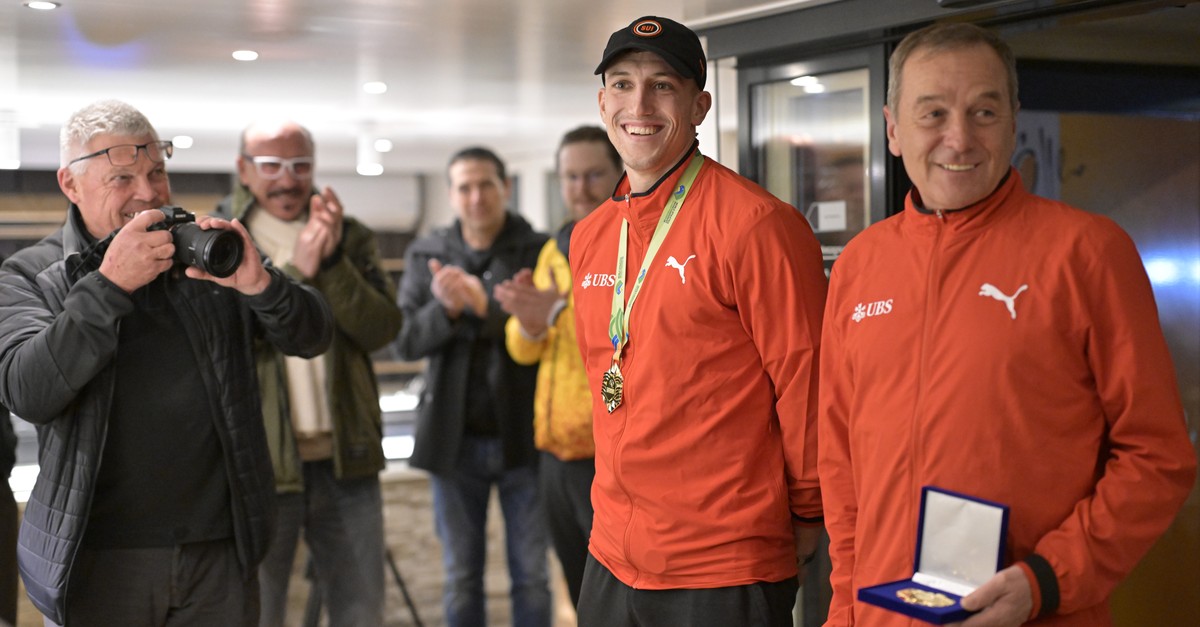 Nach einigen Rückschlägen Weltrekordhalter: So gross ist die Freude bei Ehammers Familie