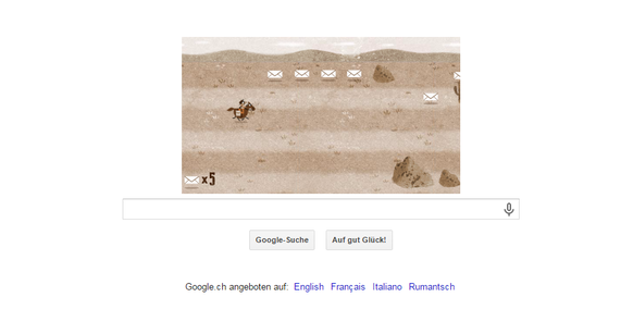 Pony Express auf Google