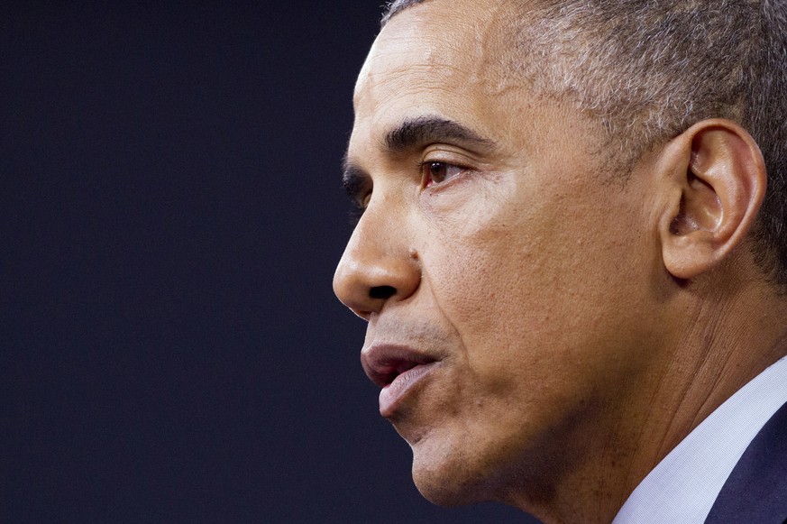 FILE - In this Aug. 4, 2016 file photo, President Barack Obama speaks during a news conference at the Pentagon. President Barack Obama returns from vacation rested and ready for a busy fall, including ...