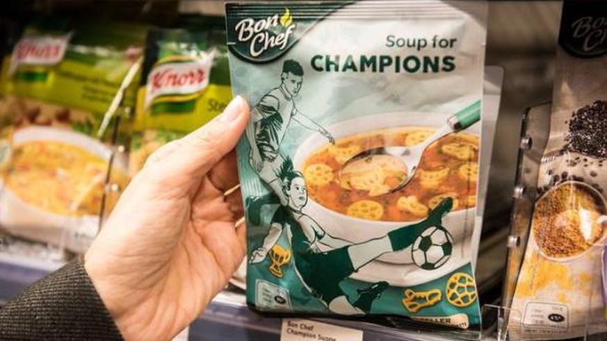 So sieht die neue Unisex-Suppe der Migros aus.
