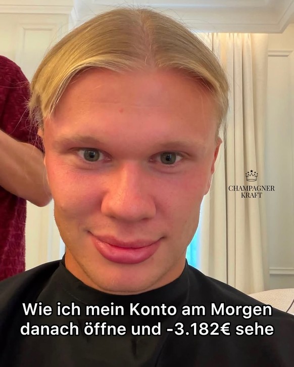 Haalands neue Frisur: Die besten Memes aus dem Netz