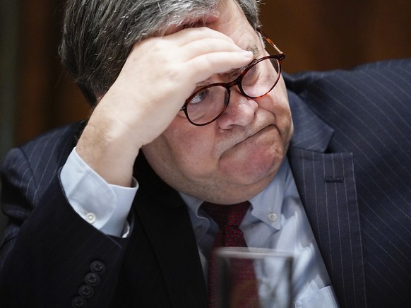 ARCHIV - US-Justizminister William Barr. Foto: Evan Vucci/AP/dpa