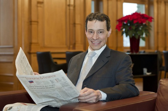 Joerg De Bernardi, Delegierter fuer Konfederale Beziehungen des SECO, posiert am Mittwoch 24. November 2010 in Bern. (KEYSTONE/Peter Schneider)