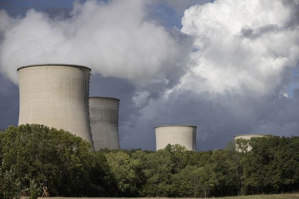 The Cattenom Nuclear Power Plant in eastern France.