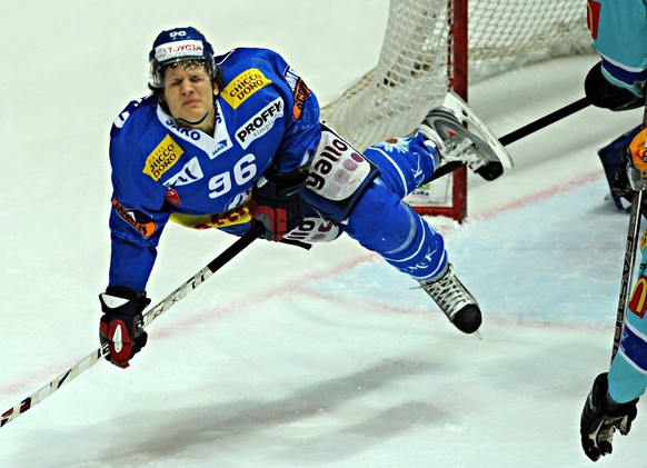 Bis 2008 hat Damien Brunner seine Karriere bei den Kloten Flyers lanciert.