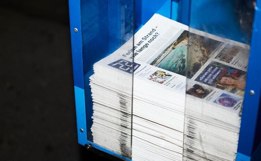 Greenpeace kapert Zeitungsboxen von 20 Minuten