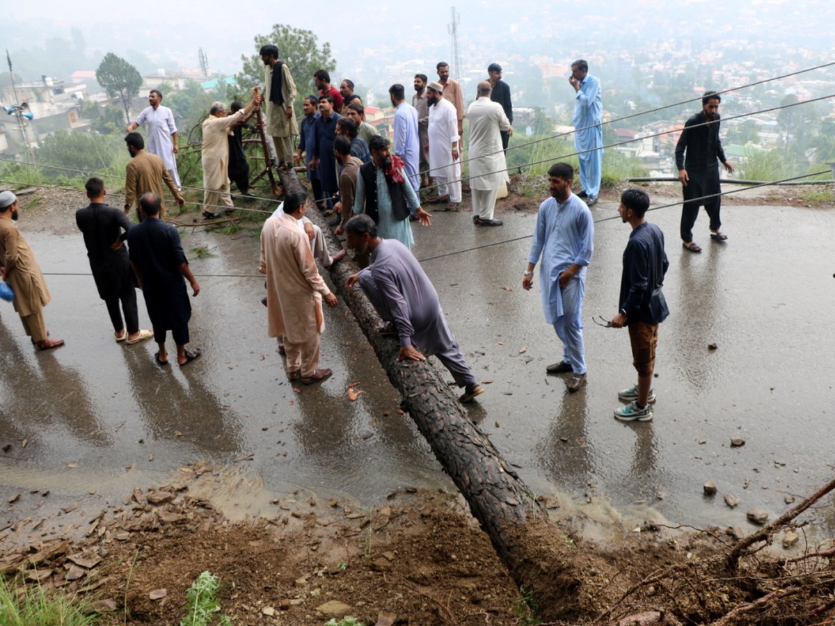 Le Pakistan a connu les pluies diluviennes les plus meurtri�res ces derni�res 24 heures.