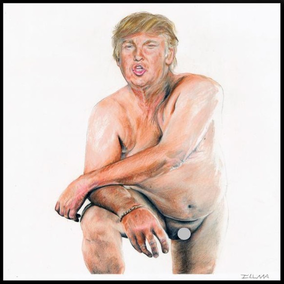 Künstler malt Bild von Donald Trump – und das Netz erledigt den Rest
Es gab ja schon vor Jahren eine Künstlerin die sich mit einem Portrait von Trump abmühte.
Heute hängt das Bild in einem Museum.