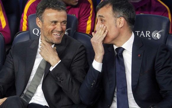 Wie lange kann Luis Enrique auf der Barça-Bank noch lachen?